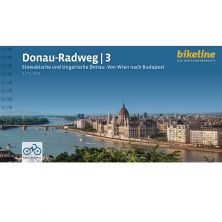 Donau Radweg 3 Wien Budapest Bikeline Fietsgids (2025)