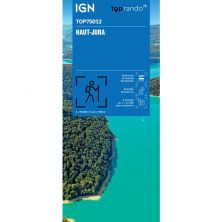 IGN Top 75: Haut-Jura (12) - Wandel- en fietskaart
