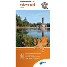 ANWB Regiokaart 24 Veluwe Zuid ! 