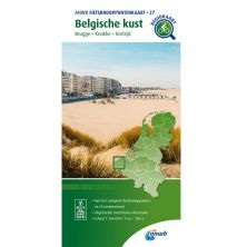 ANWB Fietsknooppuntenkaart 27 Belgische Kust