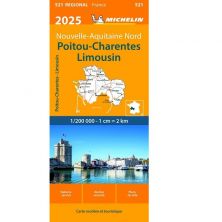 Michelin 521 Poitou Charente 2025