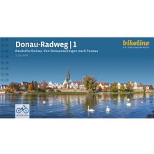 Donau Radweg 1 Donaueschingen-Passau Bikeline Fietsgids (2024)