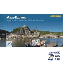 Maas Radweg - Bikeline Fietsgids 