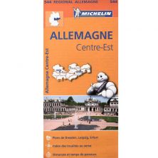 Michelin 544 Duitsland Midden Oost