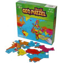 Wereld Geo Puzzel 660 mm x 318 mm