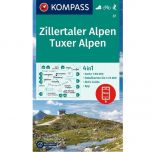 KP37 Zillertaler Alpen Tuxer Voralpen