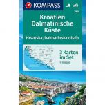 KP2900 Kroatien Dalmatinische Kueste (3 Set) !