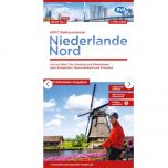 Niederlande Nord Radtourenkarte