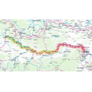 Donau Fietspad 2 (Nederlands) Bikeline Fietsgids