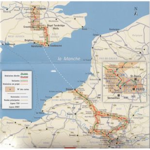 Paris-Londres à vélo (Chamina)