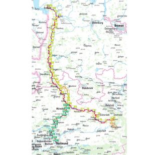 Ems Radweg Bikeline Fietsgids (2025)