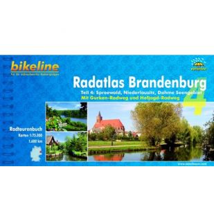 Radatlas Brandenburg 4 Bikeline Fietsgids