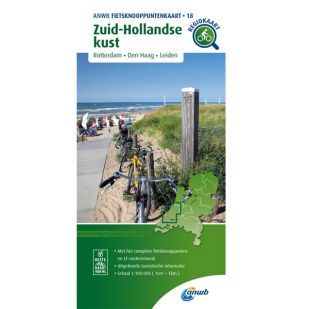 ANWB Fietsknooppuntenkaart 18 Zuid Hollandse Kust