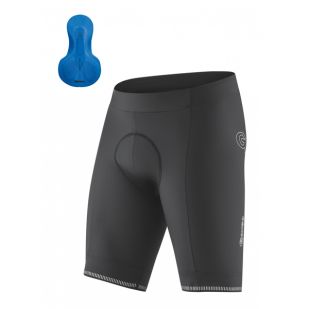 A - Gonso Dames Fietsbroek Sitivo - Maat 38 - Blauw zeem - Zwart (met piepklein gaatje)