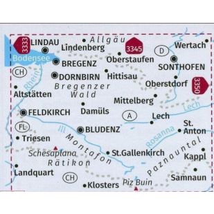 KP3357 Bregenzerwald, Vorarlberg, Oberstdorf