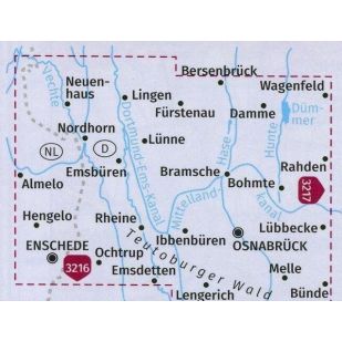 KP3358 Osnabrucker Land, Graftschaft Bentheim, Enschede