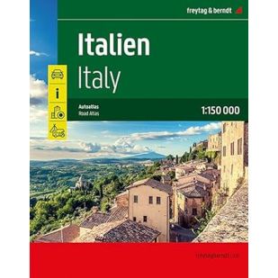 F&B Italië Groot Autoatlas 1:150.000