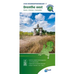 ANWB Fietsknooppuntenkaart 07 Drenthe Oost