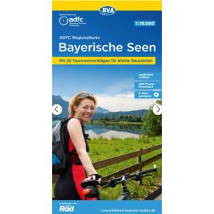 Bayerische Seen (Regionalkarte)