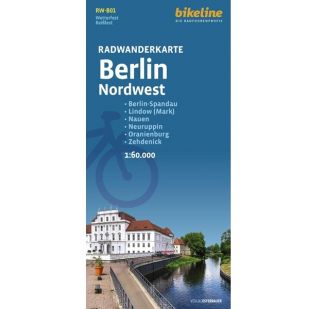 Berlin Nordwest - Bikeline Fietskaart (2025) !