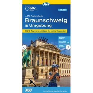 Braunschweig und Umgebung (Regionalkarte)