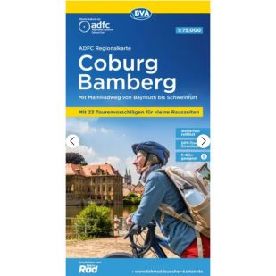 Coburg Bamberg (Regionalkarte)