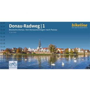 Donau Radweg 1 Donaueschingen-Passau Bikeline Fietsgids 