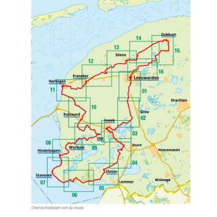 Fietsen langs de elf steden van Friesland 