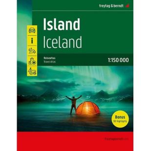 F&B Iceland / IslandRoadatlas 1:150.000