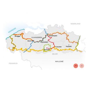 Gids voor de Vlaamse Icoonfietsroutes