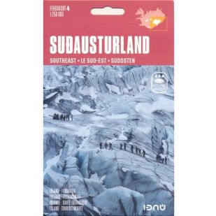 IJsland zuid-oost Ferdakort 4