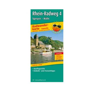 Rheinradweg 4: Speyer - Koln (kaart) !
