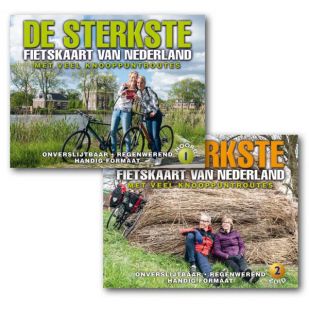 De Sterkste Fietskaart Van Nederland Noord en Zuid
