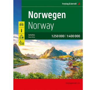F&B Noorwegen Road Atlas 1:250.000 / 1: 400.000