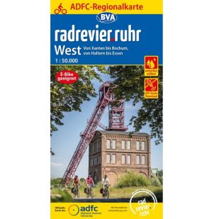 Radrevier Ruhr West (Regionalkarte)