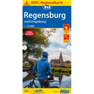 Regensburg und Umgebung (Regionalkarte)