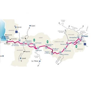 La Véloscénie - Bikeline fietsgids (2025)