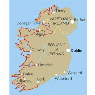 Cycling the Wild Atlantic Way and Western Ireland - Cicerone