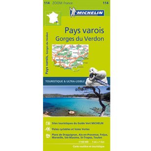 Michelin 114 Pays Varois Gorges Du Verdon