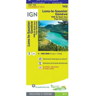 IGN 143 Lons-Le-Saunier/Geneve !