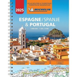 Spanje Portugal Michelin Wegenatlas 