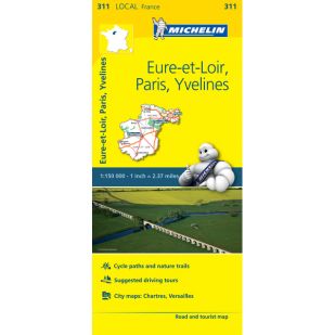 Michelin 311 Eure-Et-Loir, Paris, Yvelines