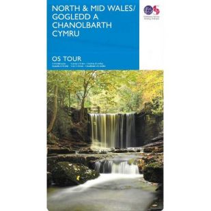 North & Mid Wales OS Tour Map