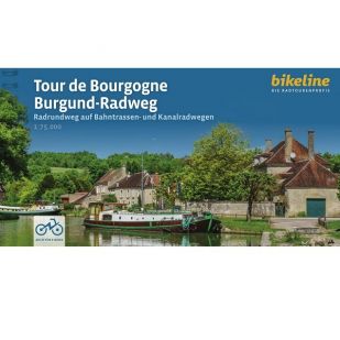 Tour de Bourgogne - Burgund Radweg Bikeline fietsgids (2025)