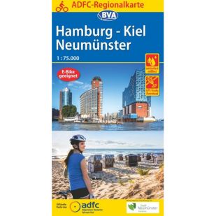 Hamburg - Kiel Neumünster (Regionalkarte)