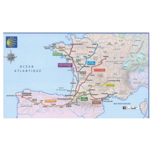 Atlas Vélo de Compostelle - les plus beaux parcours