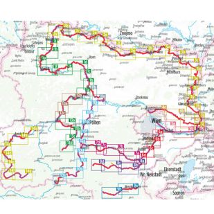 A - Fluss-Radwege Niederösterreich Bikeline Fietsgids