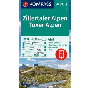 KP37 Zillertaler Alpen Tuxer Voralpen