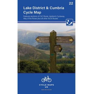 Lake District & Cumbria Cycle Map (22)