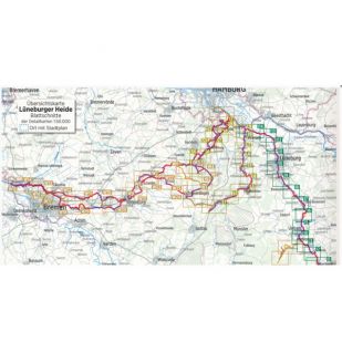 Fluss-radwege Lüneburger Heide Bikeline Fietsgids